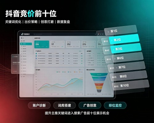 盘龙抖音搜索竞价